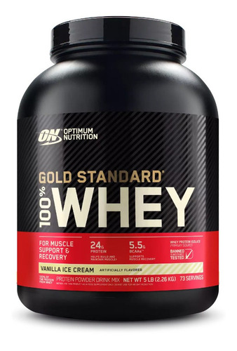 Whey Gold Standard 5lb - Optimum Nutrition + Envío Gratis