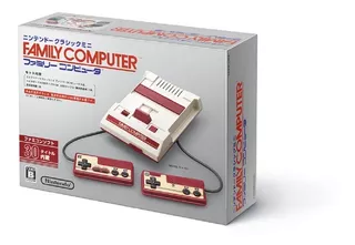 Nintendo Family Computer Classic Mini Color Blanco Y Rojo