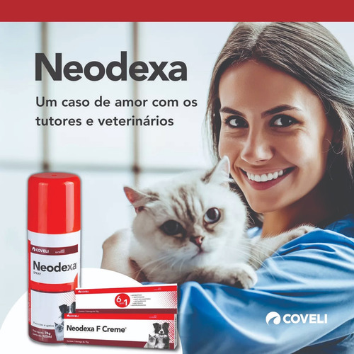 Caspa No Gato Como Tratar Neodexa 15g