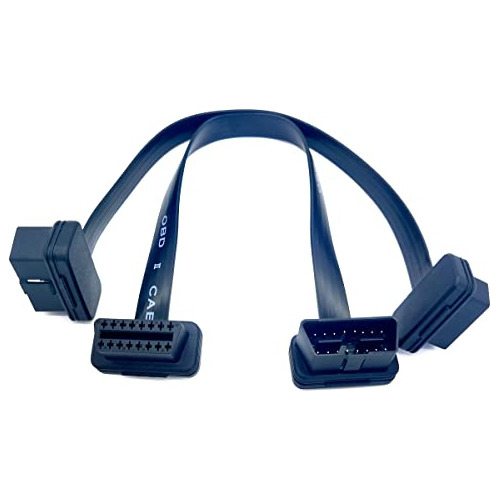 Cable De Extensión Plana Obd Ii Obd2 De 16 Pines Compl...