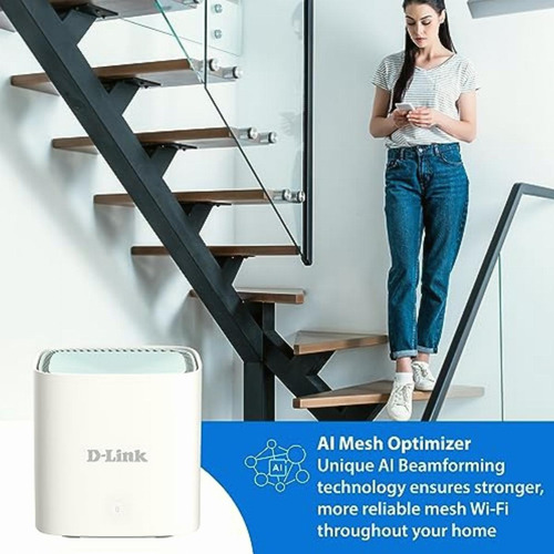 D-link Eagle Pro Ai Mesh Wifi 6 Router System (paquete De 3)