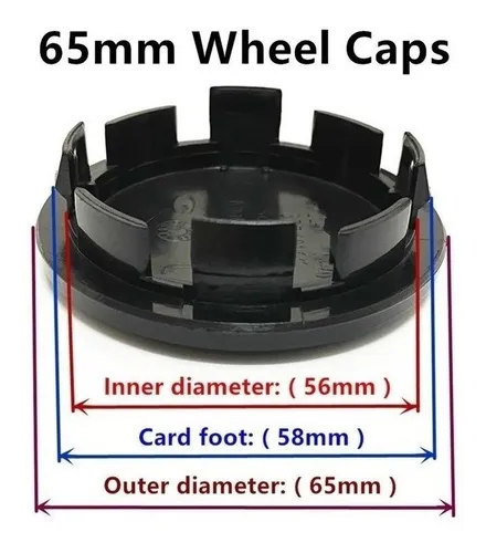 Emblema Tapa Central Rin X1 Unid 65mm Vw Beetle 1998-2019