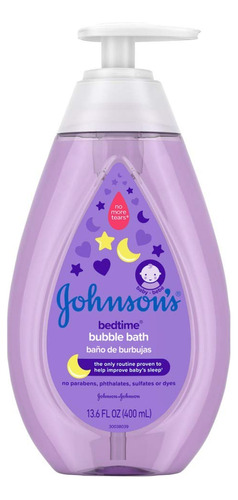 Johnsons Baby Bedtime Baño De Burbujas De 400 Ml (2 Unidad.