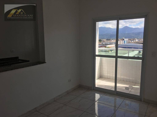 Imagem 2 de 10 de Apartamento Com 2 Dormitórios À Venda, 65 M² Por R$ 230.000,00 - Ocian - Praia Grande/sp - Ap3020