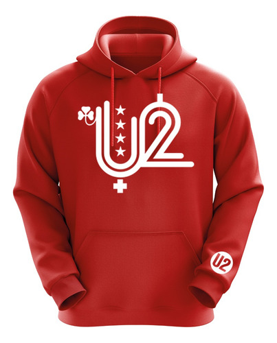 Polerón Rojo U2 Diseño 2