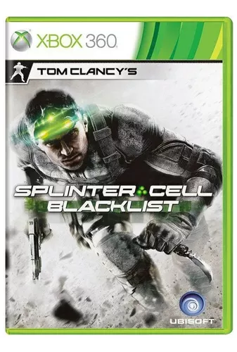 Jogo De Tiro Splinter Cell Blacklist Xbox 360 Midia Fisca Original