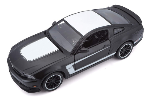 Auto Colección Maisto Ford Mustang The Boss 302 Esc 1:24 Negro (Usado)