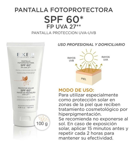 EXEL Pantalla Fotoprotectora Fps 60 con color