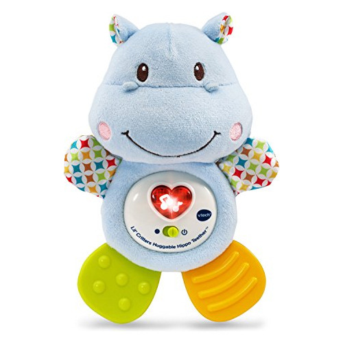 Vtech Baby Lil' Critters - Mordedera Hipopótamo, Color Azul