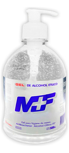 Alcohol En Gel Mf 250 Ml Neutro Con  Dosificador Pack 12