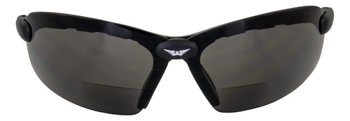 Gafas De Seguridad Global Vision C-2 Bifocal Smoke 2.5 Magni