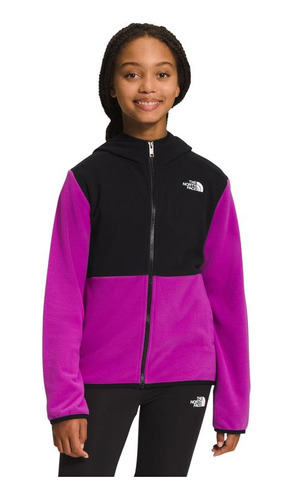 Polar Niño The North Face Teen Glacier Fz Adolecente Morado