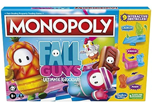Monopoly Fall Guys Ultimate Knockout Edition Juego De Mesa P