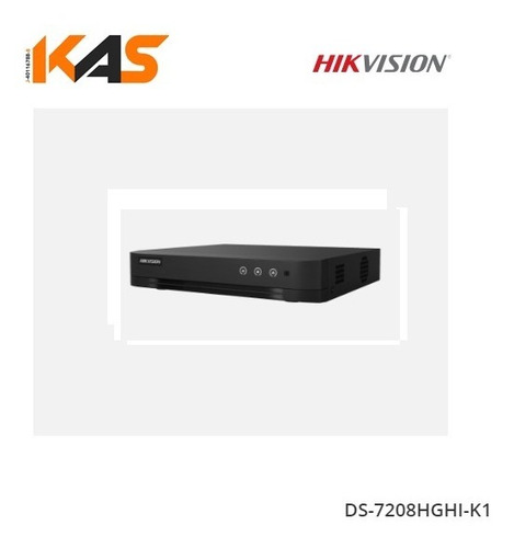 Dvr Turbo Hd 8 Canales 720p Ds-7208hghi-k1(s) Hikvision 