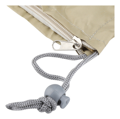 W Funda Para Mesa De Jardín, Redonda, Impermeable, Para
