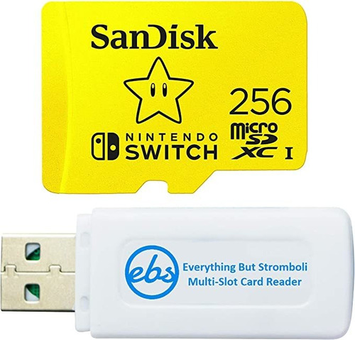 Sandisk - Tarjeta De Memoria Microsd Para Nintendo Switch L.