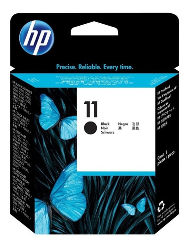 Imagen 9 de 10 de Cabezal Hp 11 Negro Original C4810a 2800 1200 500 110 9110