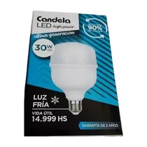 Comprar Lampara High Power Led Candela 30w Luz Fria Candela