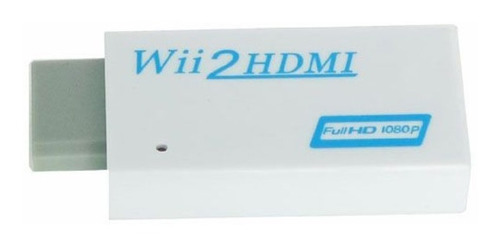 Adaptador Convertidor Audio Y Video Wii A Hdmi Nitendo Wii 
