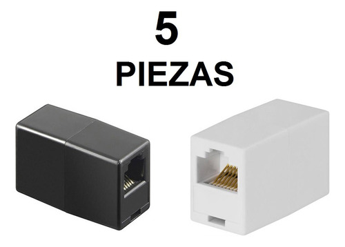 Adaptador Unión Empalme Rj45 Conector Hembra Hembra Oferta