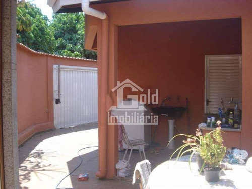 Casa Com 4 Dormitórios À Venda, 149 M² Por R$ 546.000,00 - Residencial E Comercial Palmares - Ribeirão Preto/sp - Ca1253