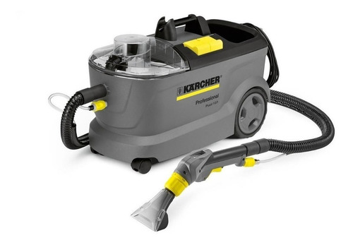 Imagen 2 de 2 de Lava aspiradora industrial Kärcher Professional Puzzi 10/1 10L gris y amarilla 110V-127V 50Hz/60Hz