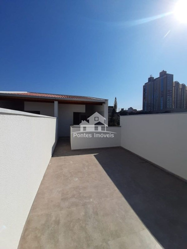 Imagem 2 de 18 de Cobertura S/condomínio 92m² 2 Dorms. Bairro Jardim Stella-sa-sp - Cob268