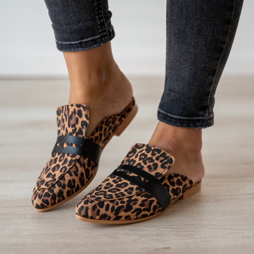 Zuecos Guada Animal Print