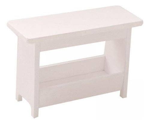 2 X 1/12 Casa De Muñecas Gabinete De Madera En Miniatura