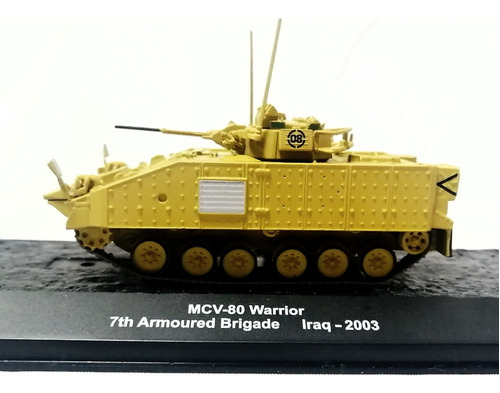 Miniatura Diecast 1/72, Mcv-80 / Fv 510 Warrior, Irak 2003