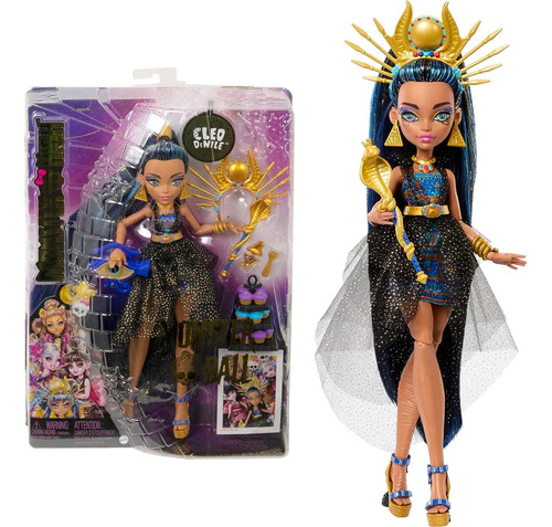 Muñeca de baile Cleo Monster High Hnf70 Monster - Mattel