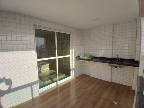 Imagem 18 de 27 de Apartamento Com 2 Dormitórios Para Alugar, 86 M² Por R$ 2.500,00/mês - Canto Do Forte - Praia Grande/sp - Ap0477