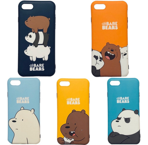 Carcasa iPhone 6/6s Tematica Osos Bare Bears