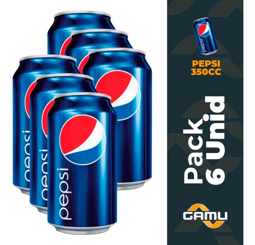 Pepsi 350cc - Pack 6