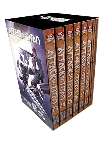 Libro Attack On Titan The Final Season Part 1 Manga Box De I