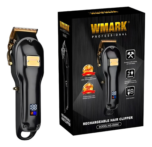 Wmark Metal Of Taper Ng-2020c Cortadora De Pelo 3c