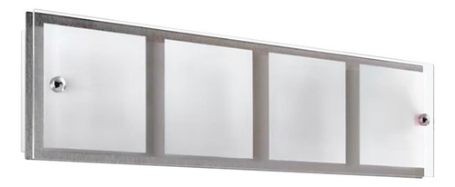 Plafón Yola 4 Luces Led G9 Incluidas Buena Luz Estructura Gris