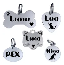 Comprar Plaquinha, Pingente, Plaqueta Identificação Cachorro E Gato