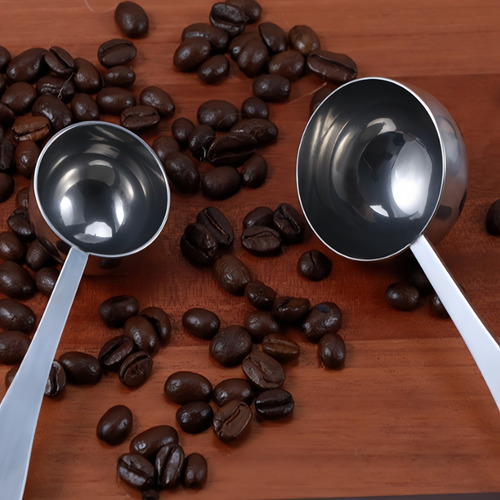. Cuchara De Café 2 En 1 De 4 Piezas, Cuchara Dosificadora