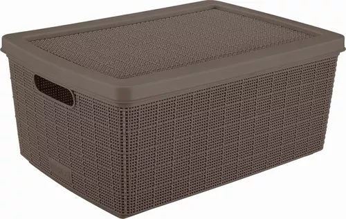 Combo Organizador (1 Cesta de Ropa Linum + 2 Canasta Fique 13.5 Lt + 2  Casnasta