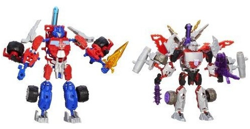 Transformers Construct-bots Optimus Prime Vs. Conjunto De C.