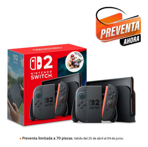Bundle Nintendo Switch 2 256 Gb Incluye Mario Kart World