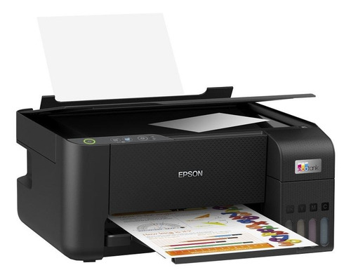 Imagen 3 de 5 de Impresora a color multifunción Epson EcoTank L3210 negra 220V