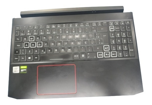 Palmrest Completo Notebook Acer Nitro 5 An515-55-705u