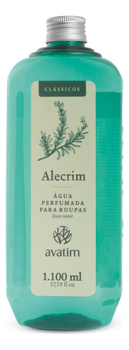 Água Perfumada Para Roupas Alecrim 1100 Ml
