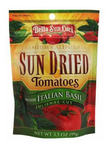 Bella Sun Luci · Tomate Deshidratado Con Albahaca 99g