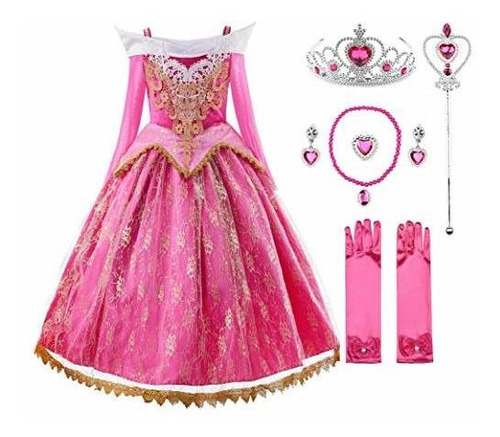 Jerrisapparel Chicas Rosa Princesa Traje Halloween X8c7f