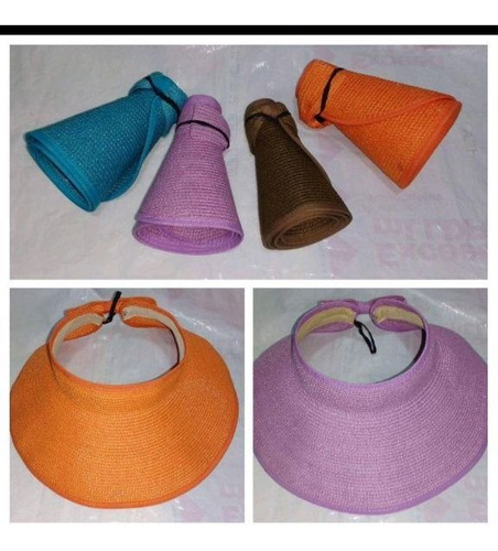 Sombreros Playeros Para Damas Talla Unica Colores De Moda