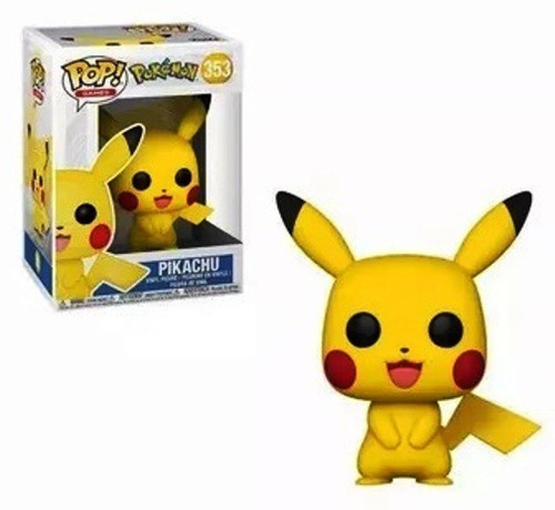 Imagen 1 de 2 de Funko Pop Pokemon Pikachu 353 - En Bolsa