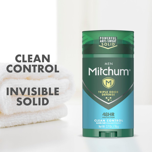 Desodorante En Barra Mitchum Men Triple Odor Defense 80 Ml